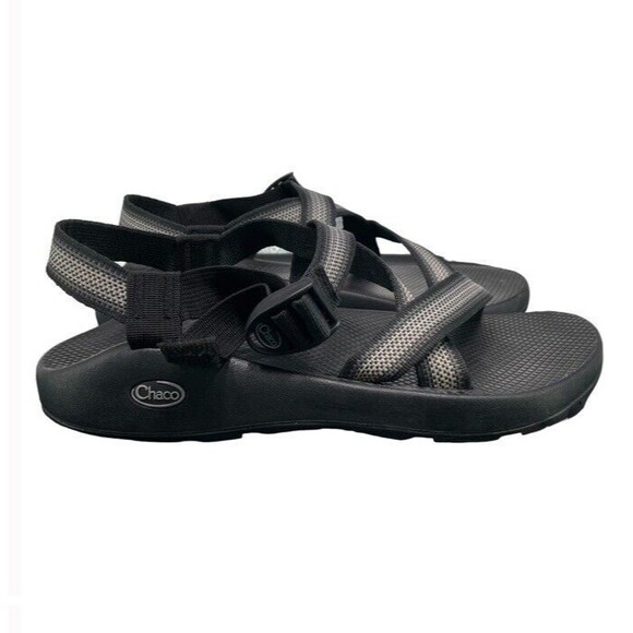Chaco Men\'s Z1 Classic Sandals Outdoor Waterproof Athletic Black Gray 13 EUC main image 7